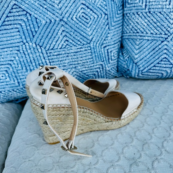 Maypol Double Rockstud Wedge Sandal - Picture 6 of 8